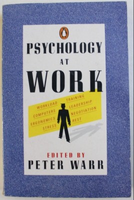 Psychology at work /​ edited by Peter Warr foto
