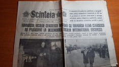 ziarul scanteia 15 octombrie 1989-vizita lui ceausescu in jud.bistrita nasaud foto