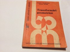 Transformari geometrice,NICOLAE SOARE-rf14/2