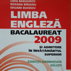 LIMBA ENGLEZA BACALAUREAT 2009 SI ADMITERE - Badulescu, Birsanu