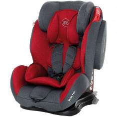 Scaun auto cu Isofix Salsa Pro - Coto Baby - Melange Rosu foto