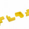 Set galben 4 bucati groase protectii colturi mobilier 3.5x1.2x5.5 cm