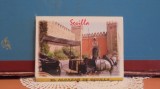 SPANIA - PALATUL EL ALCAZAR DE SEVILLA- 12 VEDERI DIN INTERIOR SI EXTERIOR