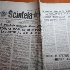 ziarul scanteia 20 mai 1989-articol si foto despre bolintin vale