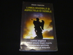 LUMEA INVIZIBILA SI ASPECTELE EI VIZIBILE-ALEXIS LEPICIER-LUMEA ANGELICA-236 PG- foto