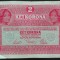 Bancnota istorica 2 COROANE - AUSTRO-UNGARIA (AUSTRIA), anul 1917 * cod 513