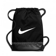 Sac de umar cu snur Nike Brasilia negru foto