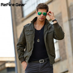 2018 Geaca barba?i army -Refire Gear Military Pilot. foto