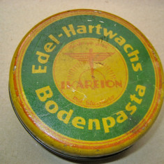 Ikareion Edel-Hartwachs Bodenpasta-cutie veche pasta parchet germana interbelica