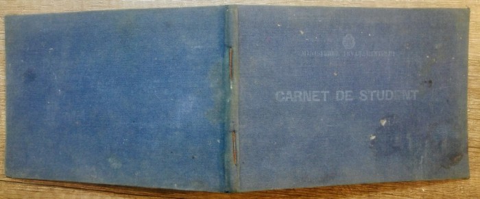 Carnet de student// Institutul Politehnic Iasi, 1963