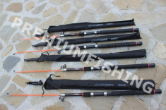 Set 4 Lansete Telescopice 3,6 Metri Shrek FL Actiune Mare 100-300 Gr Varf Tare foto