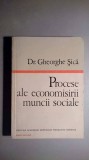 Procese ale economisirii muncii sociale - Dr. Gheorghe Sica