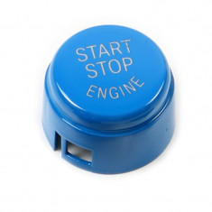 Capac Buton Start-Stop Compatibil Bmw Seria 6 F13 2010? SSV-8005 Albastru foto
