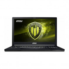 Laptop MSI WS63 8SL 15.6 inch UHD Intel Core i7-8850H 32GB DDR4 1TB HDD 512GB SSD nVidia Quadro P4200 8GB Black foto