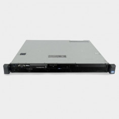 Server DELL PowerEdge R210, Intel Quad Core Xeon E3-1220 3.1 GHz, 8 GB DDR3 ECC UDIMM, 2 x 1 TB HDD SATA NOU, Rackabil 1U, 1 X Sursa foto