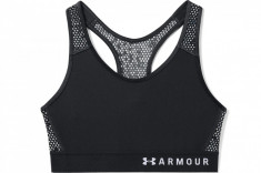 Bustiere sport Under Armour Mid Kehole Mesh 1307198-001 pentru Femei foto