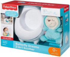 Jucarie Fisher Price Butterfly Dreams 2 In 1 Soother foto