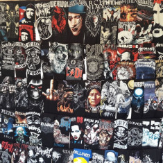 200 tricouri Metallica,AC/DC,Slipknot,Guns n Roses,Linkin Park,Motorhead,cranii