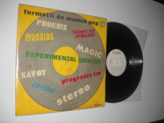 FORMATII DE MUZICA POP 1 (contine Phoenix, Progresiv TM, etc)(1975)vinil raricel foto