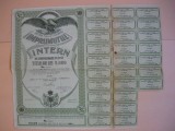 Imprumutul intern de consolidare 1935 (lot 3 titluri, 1000, 2000, 5000 lei)