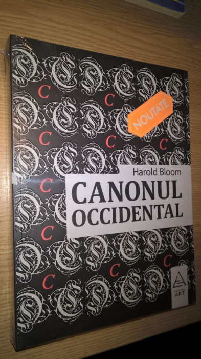 Harold Bloom - Canonul occidental (Editura Art, 2018; editia a II-a revazuta)