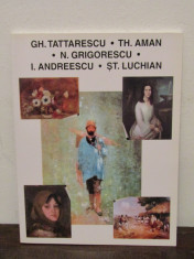 GH.TATTARESCU ,TH. AMAN ,N.GRIGORESCU , ION.ANDREESCU , ST. LUCHIAN foto