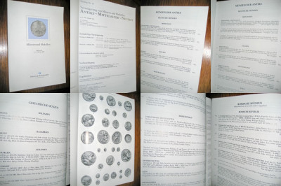 Catalog mare Licitatii Monede-Medalii antice Auktion 18-5-6 Oktombrie 2004. foto
