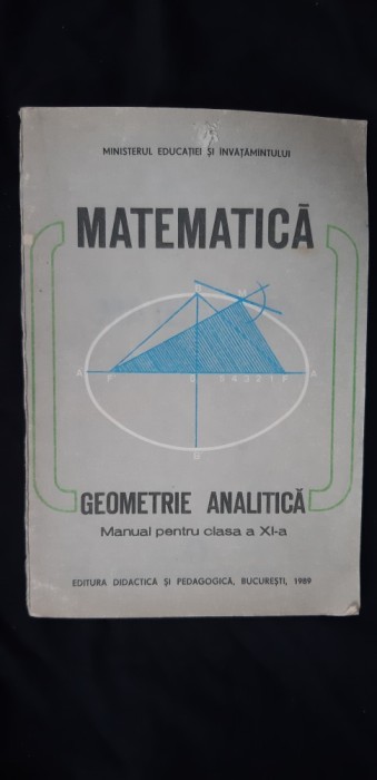 GEOMETRIE ANALITICA CLASA A XI A