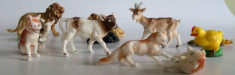 Lot figurine plastic - animale posibil DDR - Germania anii &amp;#039;80 foto