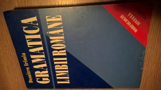 Gramatica limbii romane - Dumitru Irimia (Editura Polirom, 1997) foto