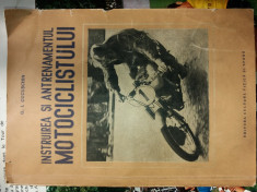 Instruirea si antrenamentul motociclistului, 1951, motocicleta, motociclism foto
