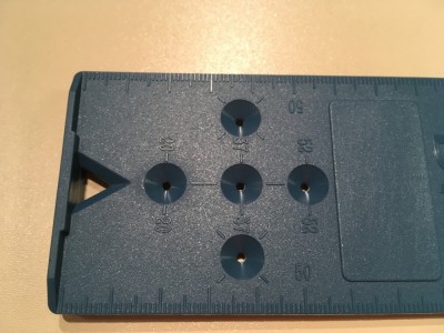 Sablon mobila universal de marcare din plastic foto