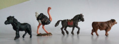 Lot figurine plastic - animale posibil DDR - Germania anii &amp;#039;80 foto