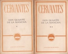 Cervantes - Don Quijote de la Mancha ( 2 vol. ) foto