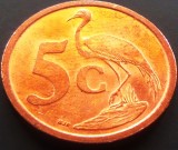 Cumpara ieftin Moneda exotica 5 CENTI - AFRICA DE SUD, anul 2005 *cod 3358 - Aforika Borwa UNC