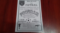 program CSM Fagaras - FC Ghimbav foto