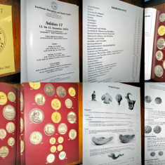 Catalog mare Teutoburger Auktion 17 monede-obiecte antice. Casa licitatii Germ..