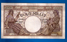 BANCNOTA 2000 LEI, 2 MAI 1944 foto