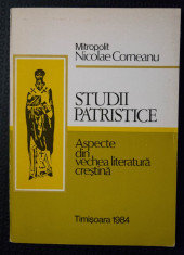 Mitropolit Nicolae Corneanu - Studii patristice. ...vechea literatura cre?tina foto