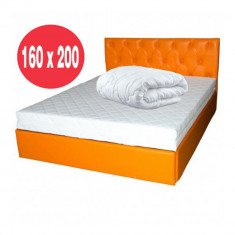 Set Saltea Hermes Super High Comfort 160x200 plus pilota vara microfibra 180x200 foto