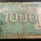 Bancnota EXOTICA 1000 LIVRE - LIBAN, anul 2000? *cod 369 - CIRCULATA