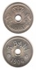 5 Bani 1906 Romania Carol I, Jubileu 40 Ani Domnie, UNC, Moneda Colectionari Numismatica