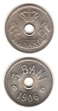5 Bani 1906 Romania Carol I, Jubileu 40 Ani Domnie, UNC, Moneda Colectionari Numismatica