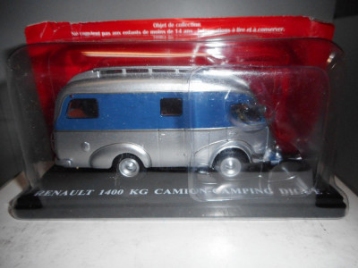 Macheta Renault 1400 Kg Camion - Camping Digue scara 1:43 foto