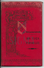 ALEX. SWIENTOCHOWSKI ( traducere de I. Hussar ) - DIN VIATA POPORULUI ( Chawa Rubin - Damian Kapenko- Karl Krug ) , Craiova 1895 foto