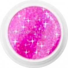 Gel UV colorat holografic ? 340 Dangerous Pink, 5g foto
