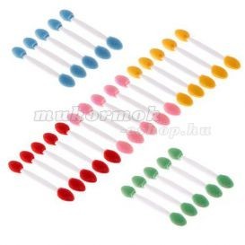 Set 25 aplicatoare fard de ochi colorate - în pachet Set 25 aplicatoare fard de ochi colorate - în pachet