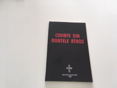 CUVINTE DIN MUNTELE ATHOS, JEAN YVES LELOUP. EDITURA BIZANTINA 1998 foto