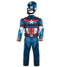 Costum Captain America Deluxe foto