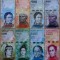 Lot set 8 bancnote diferite Venezuela 2 - 20.000 Bolivares 2013 - 2017 UNC